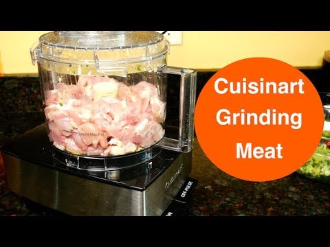 Cuisinart Food Processor Grinding Meat