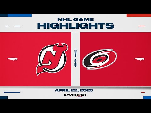 NHL Game 2 Highlights | Devils vs. Hurricanes - April 22, 2025