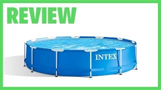 Intex 12x30 Metal Frame Pool REVIEW 🎉