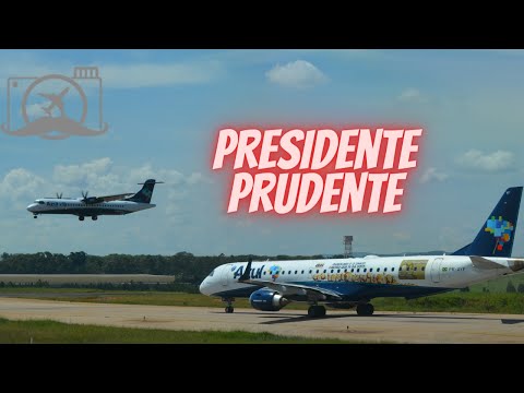 98 - Pousando em Presidente Prudente no cockpit.