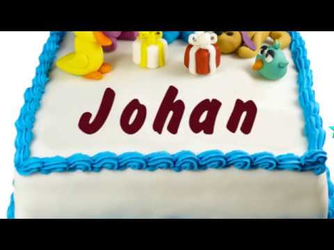 Happy Birthday Johan