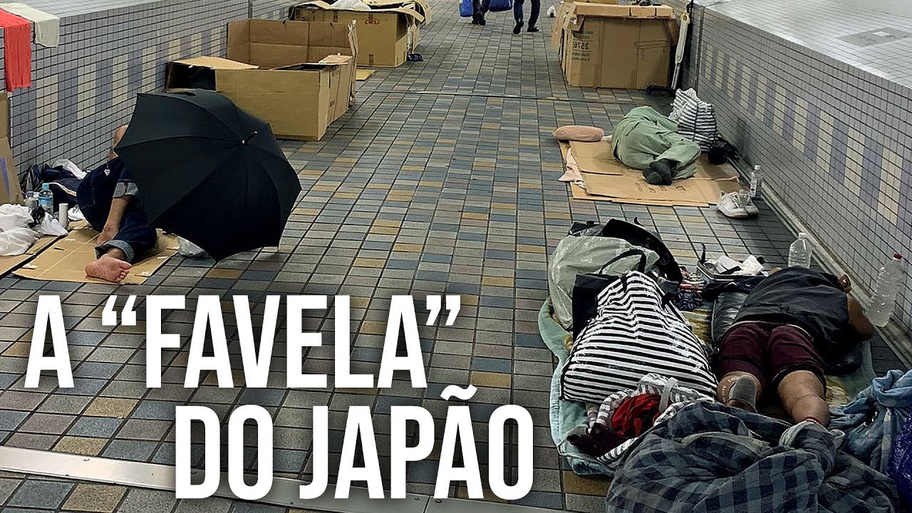 MORADORES DE RUA NO JAPÃO | Explorando o bairro mais POBRE de Yokohama