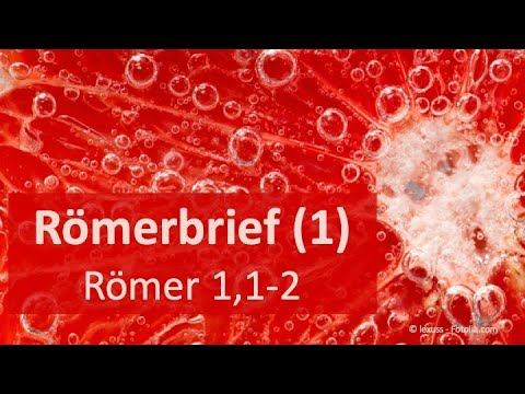 Sermon series: Romans (1/11) - Introduction - Romans 1:1-2 | Jürgen Fischer