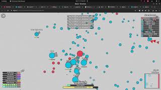 diep.io developer uses arena closer in 2 teams to kill multiboxer