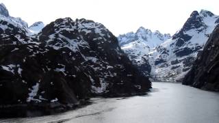 preview picture of video 'Norwegen: Trollfjord im Winter'