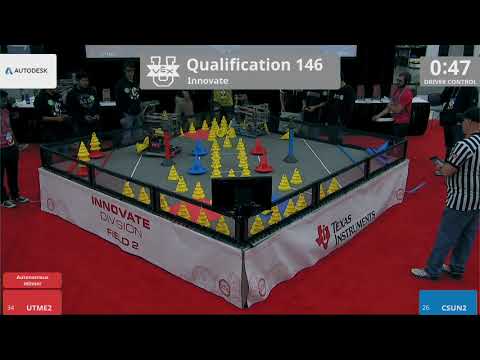 2018 VEXU Innovate Q146 - UTME2 vs CSUN2 - 80 to 32
