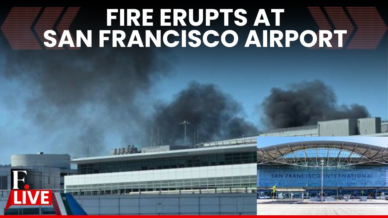 LIVE: Thick Smoke Seen Over San Francisco International Airport After Cargo Fire Breaks Out | N18G