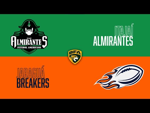 BFA 2022 - Itajaí Almirantes 53 x 00 Jaraguá Breakers | Melhores Momentos