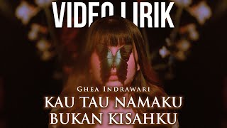 Download lagu GHEA INDRAWARI - KAU TAU NAMAKU BUKAN KISAHKU #BERDAMAI (LYRIC VIDEO) LIRIK LAGU TERBARU mp3