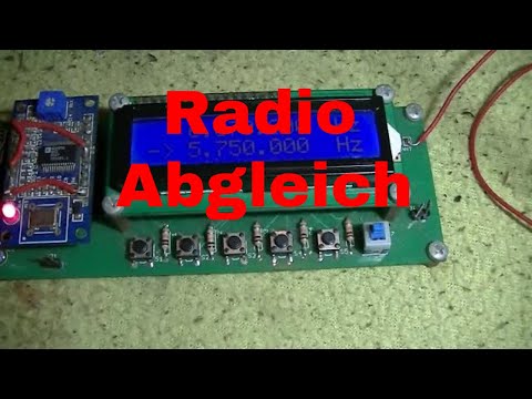 TCM 9 Band Weltempfänger abgleichen mit DDS Sender - eflose #914