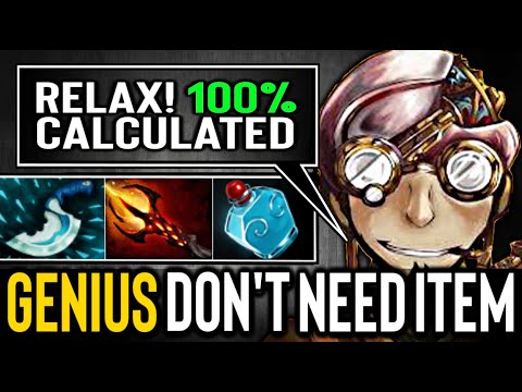 Genius TINKER Gave plus to enemy! Broken Dagon Got Rampage!! Dota 2 7.28c Tinker Gameplay.