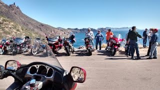 preview picture of video 'San Carlos Sonora México,(1 de 2) Rodada a Mirador Escenico, Grupo Retro Bikers'