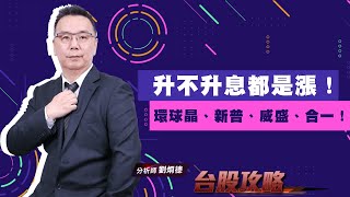 升不升息都是漲！環球晶、新普、威盛、合一！ (圖)