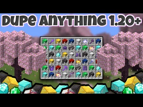 SmokeyDangles - How To Dupe Anything In Minecraft 1.20+ Java Tutorial - Duplication Glitch