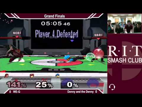 Smash for BGC - Melee Doubles - Grand Finals - WE-G (W) vs Denny and the Denny (L)
