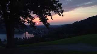 preview picture of video 'Schliersee Sonnenuntergang am Oberleitenhof'