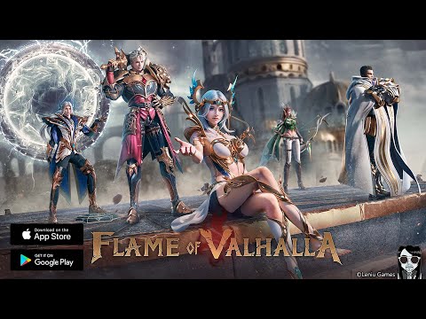 Flame of Valhalla - Official Launch Gameplay Android APK iOS - YouTube