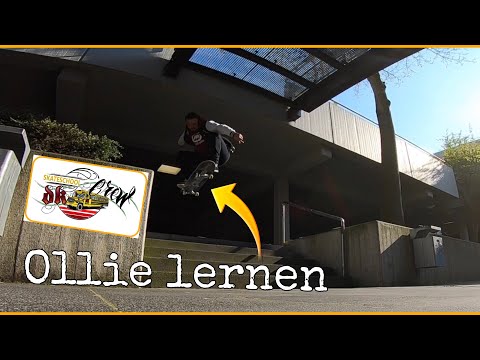 Skateboard fahren lernen mit DareK #8 - Ollie lernen TIPPS & TRICKS für den ersten Skate Trick