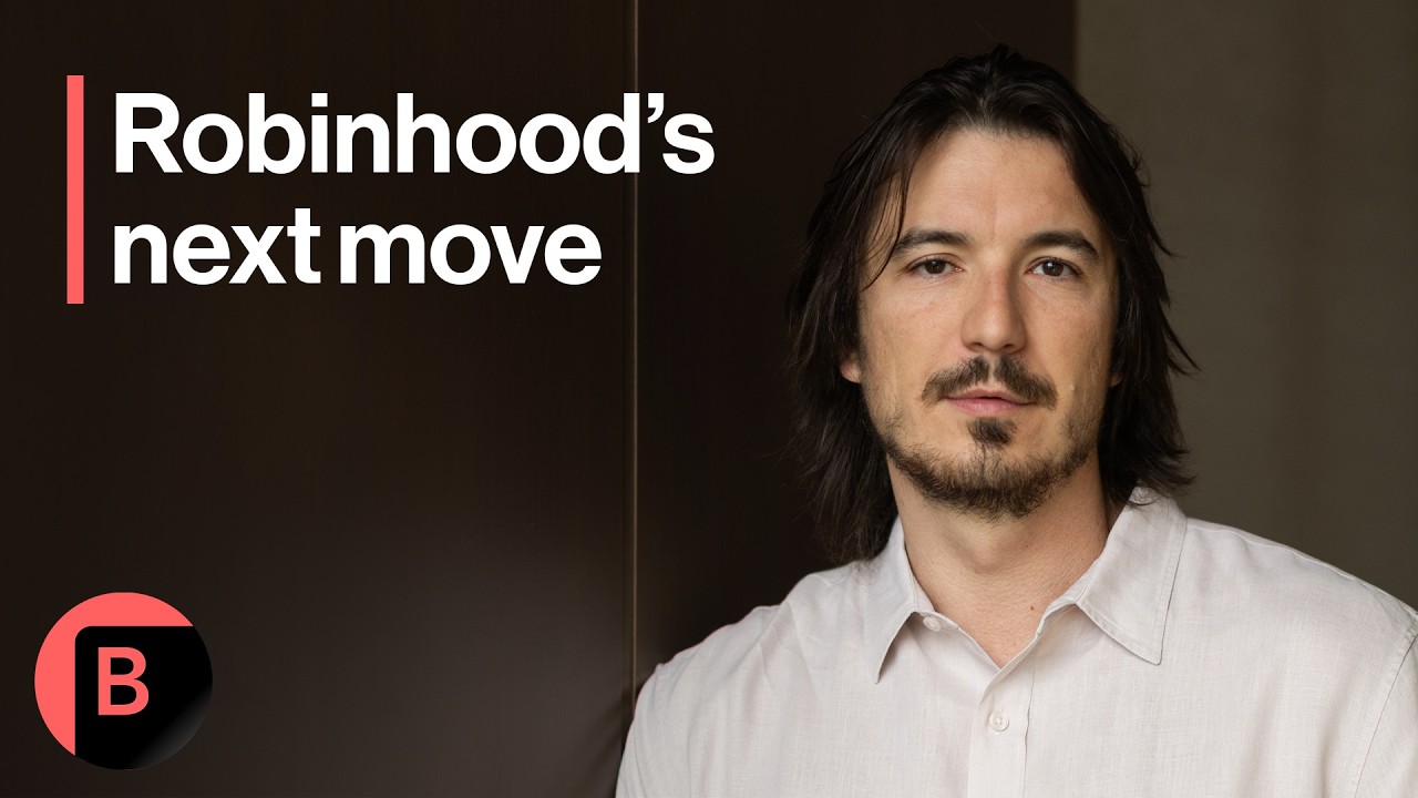 Robinhood CEO on AI, Expansion & Trump Accounts - Bloomberg Podcast
