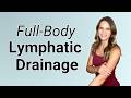 Full Body Lymphatic Drainage Massage Routine By A Lymphedema Physical Therapist
