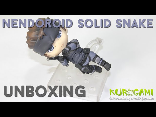 Vídeo relacionado con Solid Snake Fig. 10 cm Metal Gear Solid nendoroid re-Run