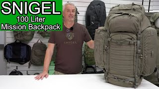 Snigel 100 liter Mission Backpack - Tactical Backpack