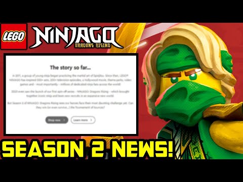 New PART 2 Info! ???? Ninjago Dragons Rising Season 2 News!