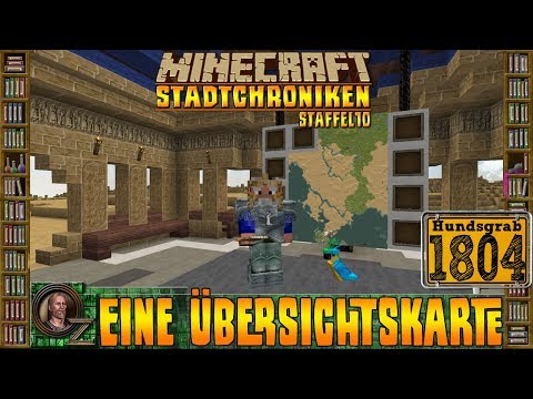 Minecraft Stadtchroniken [#1804] Eine Übersichtskarte [HD+ Deutsch]