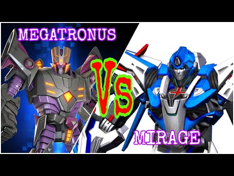 TRANSFORMERS : MEGATRONUS VS MIRAGE