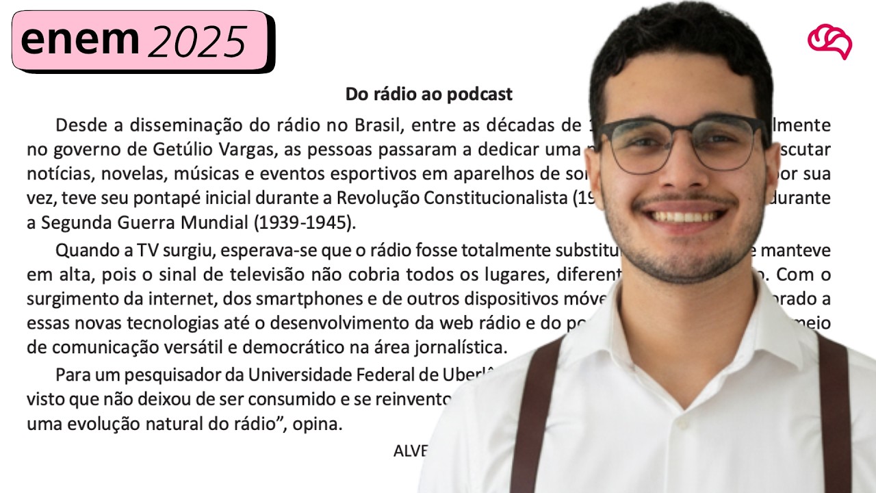 Resolução em Vídeo — Questão 39 ENEM 2025