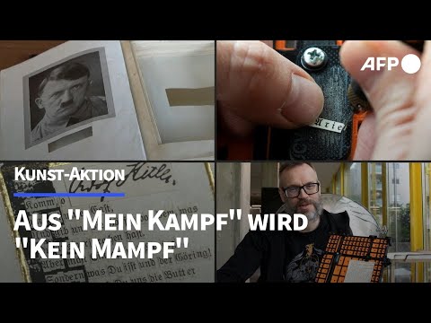 Video Thumbnail: Hitler seziert: Aus "Mein Kampf" wird "Kein Mampf" | AFP