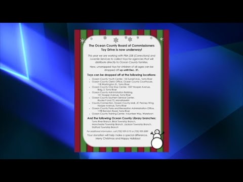 NJ Ocean County Toy Drive