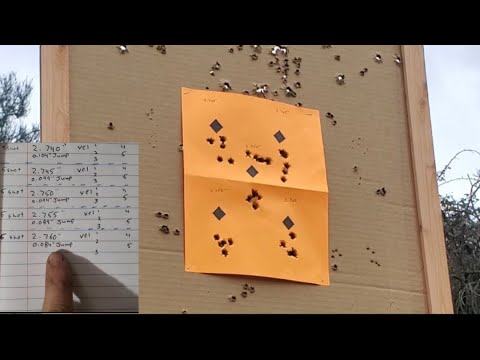 Seating Depth Test for the 308 loads.