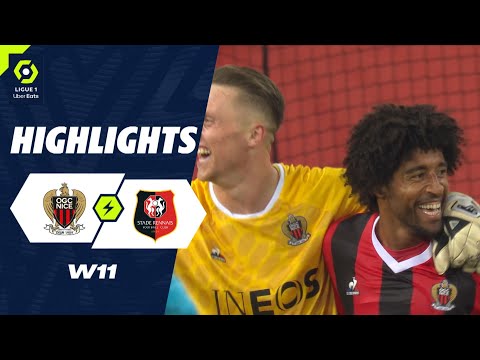 OGC NICE - STADE RENNAIS FC (2 - 0) - Highlights - (OGCN - SRFC) / 2023-2024