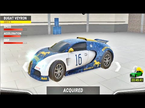 Drive for Speed Simulator New Update  New Car Unlocked YellowHorse Paint Bugat Veyron Fully Upgraded
