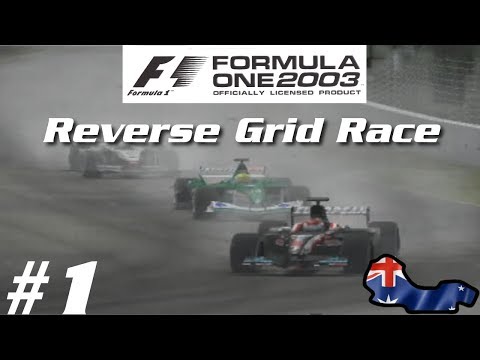 Formula One 2003: Reverse Grid Race - Part 1 - Australia