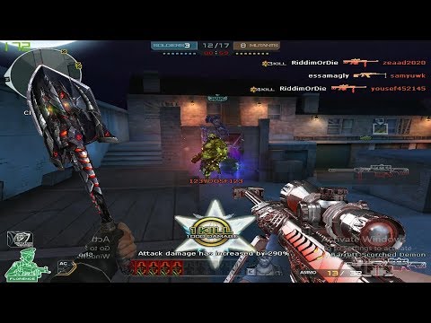 Crossfire West (Đột Kích Bắc Mỹ) 2.0: Barrett-Scorched Demon | Zombie v4