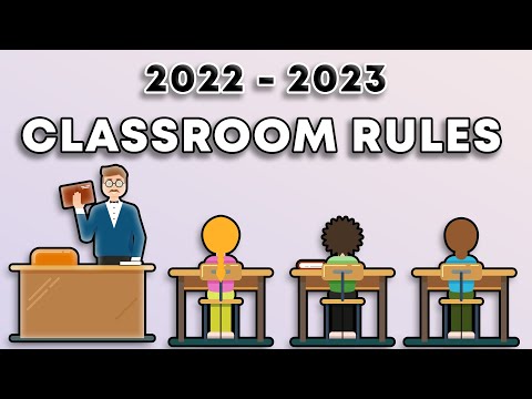 4.SINIF İNGİLİZCE 1.ÜNİTE KONU ANLATIMI VE KELİMELERİ | CLASSROOM RULES