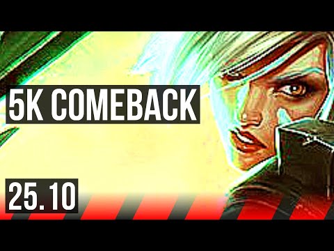 RIVEN vs ORNN (TOP) | 72% winrate, 54k DMG, 5k comeback, 13/4/18, Dominating | EUW Master | 25.10