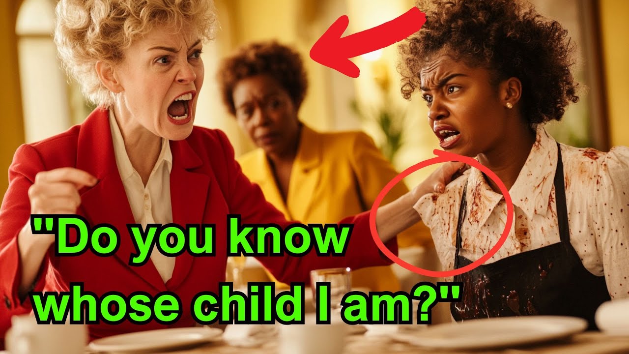 A wealthy woman humiliates a Black waitress and realizes too late who is behind her