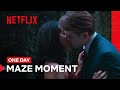 Ambika Mod And Leo Woodall Share A Moment In The Maze One Day Netflix Philippines