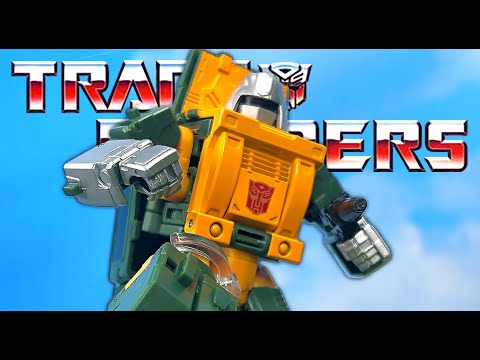 GREAT New Head! - Transformers Retro G1 Brawn Deluxe Class Review!