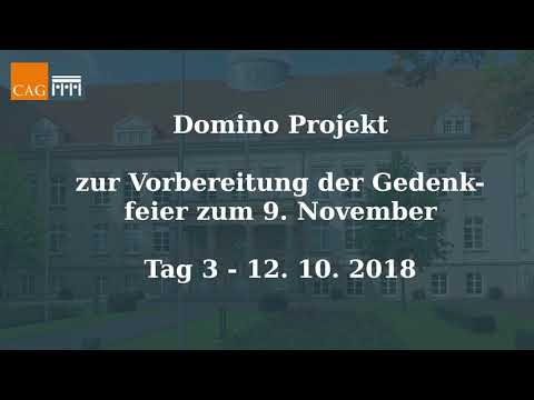Domino Projekt - Die Vorbereitung