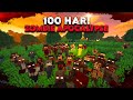 100 Hari Di Minecraft Hardcore Zombie Apocalypse Part 1