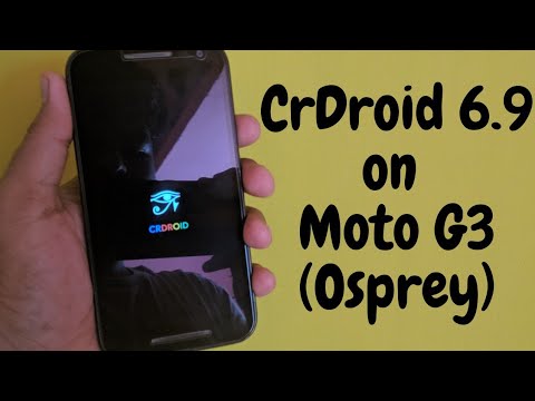 How to Install Official Android 10 Q Custom Rom on Moto G3 (Osprey) 2015 | crDroid 6.9 2020 🔥