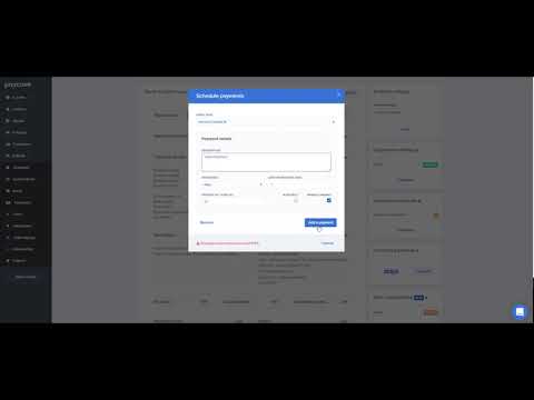 How to Setup Scheduled / Split Payments in Paycove
