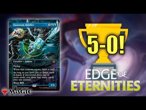🏆5-0🏆 You MUST play Quantum Riddler in Esper Midrange! | MODERN | MTG