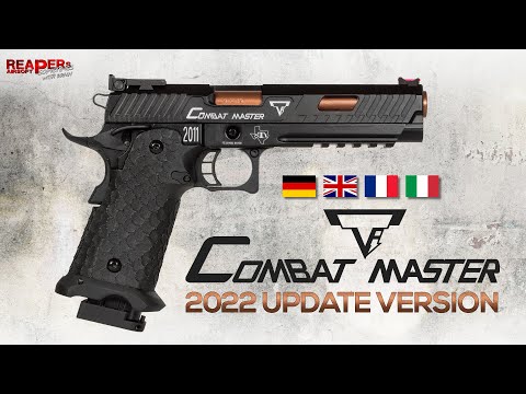[Update] Army Armament TTI/STI Combat Master GBB (Upgrade Version 2022 6mm BB Softair) - EN Subs