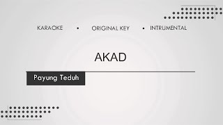 Download lagu Payung Teduh - Akad (Karaoke Lirik | Instrumental) mp3
