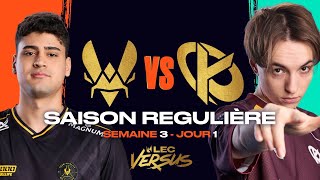 VITALITY vs KC, LE CLASH FRANÇAIS (LEC Versus 2026)